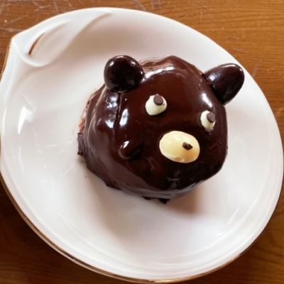 おすわり猫ちゃん チョコバナナケーキ オールハーツ・カンパニー