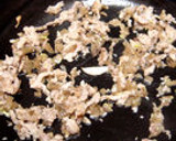 かぶと薄切り豚肉の　ザーサイ炒め作り方2写真