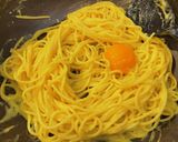 鳥のブロードを使ってまったりカルボナーラ作り方12写真
