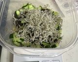 がごめこんぶとじゃこときゅうりの酢の物作り方6写真