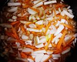 鮑の炊き込み◇野菜☆作り方3写真