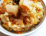 鮑の炊き込み◇野菜☆作り方6写真