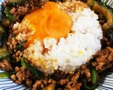 ゴーヤとニラのひき肉みそ炒め作り方9写真