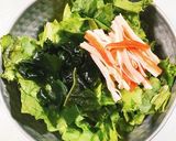 レタスとカニカマとワカメのサラダ作り方7写真