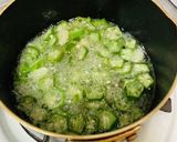 簡単★オクラのオイルパスタ作り方3写真