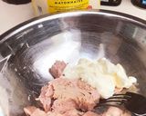 減塩ツナ缶使って【コールスローサラダ】作り方3写真