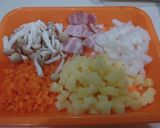 牛乳消費！簡単野菜たっぷりミルクスープ作り方1写真