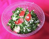 ♪トルコ料理　ブルグルとパセリのサラダ♪作り方4写真