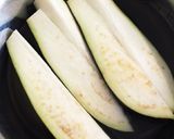 お茄子の豚肉シソ巻き作り方1写真
