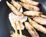 お茄子の豚肉シソ巻き作り方5写真