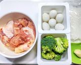 コールドスタートで鶏もも肉のカレー煮作り方1写真
