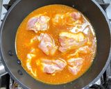 コールドスタートで鶏もも肉のカレー煮作り方3写真