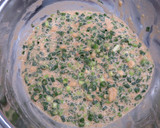 全粒粉で糖質オフ！しょうゆ風味のねぎ焼き作り方3写真