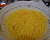 アサリ水菜パスタ★フライパン１個で簡単作り方4写真