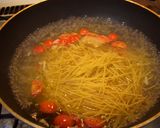 アサリ水菜パスタ★フライパン１個で簡単作り方5写真