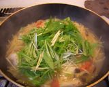アサリ水菜パスタ★フライパン１個で簡単作り方9写真