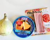 低糖質！濃厚チーズソースしらたきパスタ作り方1写真