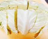 キャベツとキノコと豚こまのパスタ作り方1写真