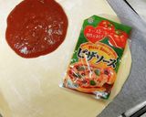 お家で♡お手軽♡簡単ピッツァ♡作り方4写真