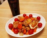 ワインに合う♪鶏もも肉と人参のハーブ焼き作り方5写真