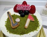 父の日　簡単すぎるゴルフケーキ作り方7写真