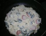 「塩蔵昆布」と溶けるチーズのお好み焼き作り方3写真