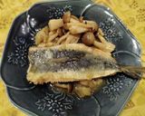 鰯のきのこあんかけ〜里芋で自然なとろみ〜作り方4写真