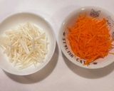 フライパンで♪石焼風ビビンバ作り方1写真