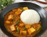 厚揚げとインゲンのスパイスカレー作り方6写真