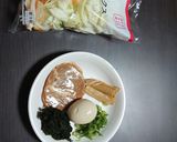 簡単でヘルシー味噌野菜のラーメンなし作り方1写真