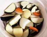 野菜たっぷりビルマ汁作り方1写真