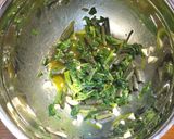 山菜（しどけ）のコラトゥーラパスタ作り方2写真