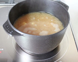 生青のりで【青のりと豆腐のお味噌汁】作り方2写真