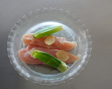 蒸し鶏の恵みの麴青汁マヨネーズ和え作り方2写真