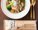 グルテンフリー♪しらすのボンゴレ風パスタ作り方1写真