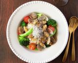 グルテンフリー♪しらすのボンゴレ風パスタ作り方9写真