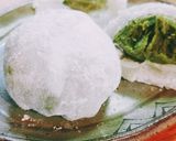 冷凍保存OK！抹茶のクリ−ム大福作り方8写真