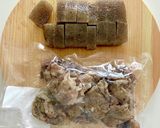 染みじゅわ～！ポンすじこん作り方1写真