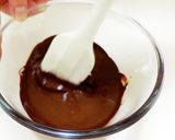 材料2つ＊濃厚生チョコケーキ作り方4写真