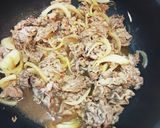 簡単に牛丼の具　お弁当にも作り方5写真