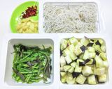 ナスとシラスの和風ピリ辛パスタ作り方1写真
