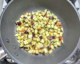 ナスとシラスの和風ピリ辛パスタ作り方3写真