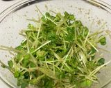 簡単！和えるだけダシダでカイワレナムル作り方3写真