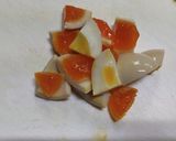 スナップえんどうと味付たまごのマヨ和え作り方4写真