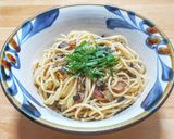ナスとシラスの和風ピリ辛パスタ作り方7写真