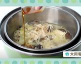 ＼大同電鍋レシピ／きのこと鶏肉のスープ作り方7写真