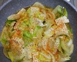 豆腐と健康野菜の玉子とじ辛味風作り方5写真