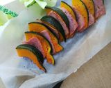 【簡単】かぼちゃとベーコンのホットサラダ作り方9写真