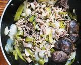 冷飯で炊いたよ~牛丼風おじや!ゆりさん風作り方2写真