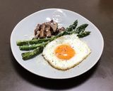 ミラノ風アスパラベーコン(ビスマルク風)作り方3写真